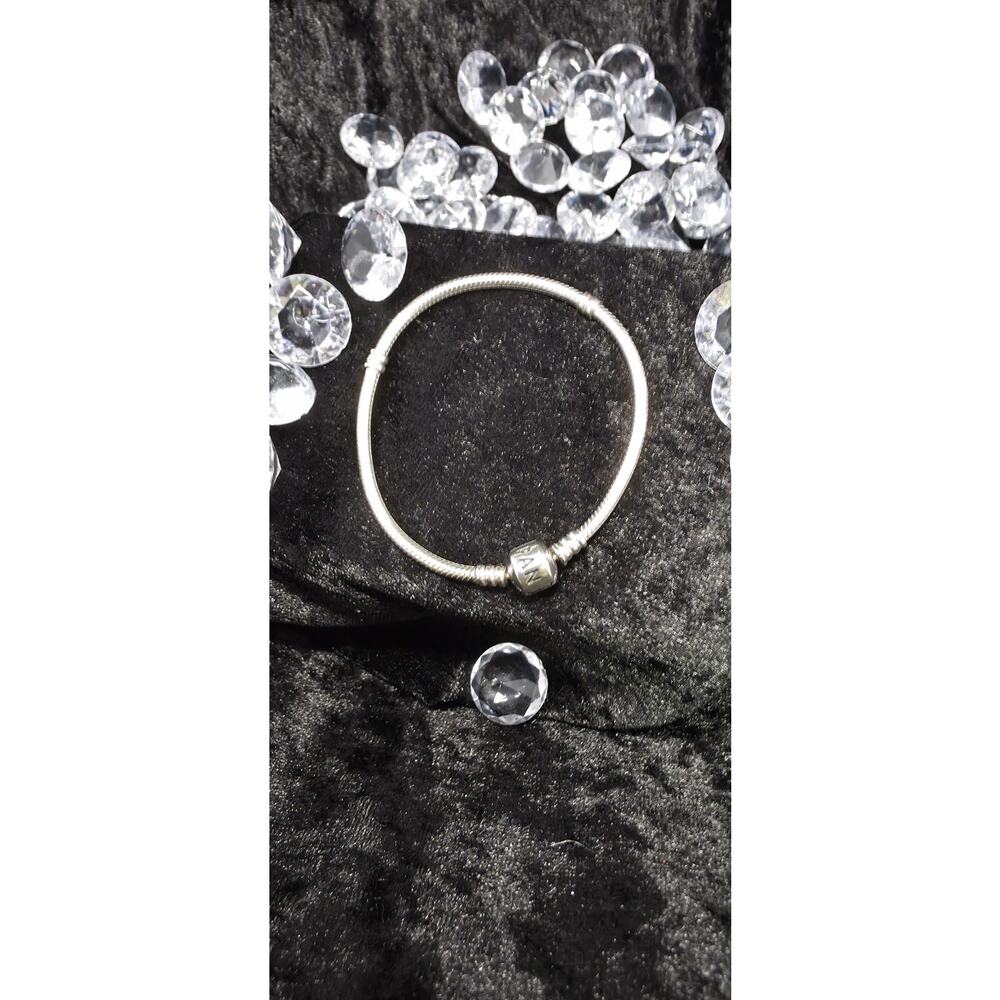 Authentic Pandora Moments Snake Chain Bracelet - 7.5 (19cm) - S925 ALE Silver